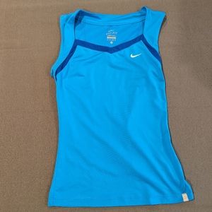 Women's Dri-Fit Nike Tank Top Blue XS